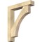 Ekena Millwork Westlake Block Rough Sawn Bracket w/ Offset Brace, Douglas Fir, 6"W x 30"D x 36"H BKT0604X30X36WTL05RDF - alternate 1